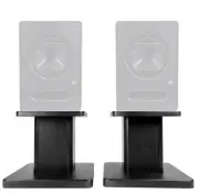 Rockville 8” Black Studio Monitor Speaker Stands For Presonus Sceptre S6