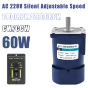 60W CW/CCW Speed Regulating Electric Motor 1400/2800RPM With Controller AC 220V