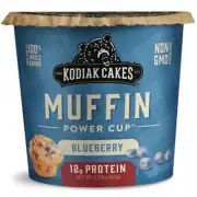 Kodiak Cakes Blueberry Minute Muffin, 2.29 Ounces, 12 Per Case