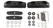 Rhino Rack RCP Roof Rack Base Kit (x2)(Front) RCP02F-BK