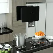 Hanging Island Range Hood Touch Sensor LCD Tempered Glass,Range Hoods 14.9KG-51023