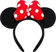 ODOCARE Devil Horns Halloween Costume for Women and Men, Fancy Evil Witch Headband Accessories