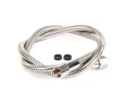 T&S Brass Flexible Stainless Steel Hose, 48 Length, 7/16 I 013E-48H - Free