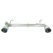 Remark Axle Back Exhaust w/Burnt Single Wall Tips for 12-18 Subaru BRZ & Toyota (for: Subaru)