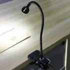 Reading Light Portable Height Adjustable Non-slip Table Clip Lamp Led