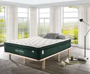 Green Tea Cool Gel Memory Foam Mattress 36cm 5 Zone