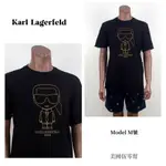 美國伍零幫📍鹽埕區👉KARL LAGERFELD 老佛爺 卡爾 男生 卡通 素T 短T  短袖 衣服