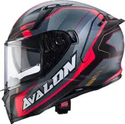 Caberg Avalon X Optic, full face helmet , color: Matt Grey/Black/Red , size: M