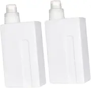 Mikinona 2pcs Laundry Bottle Multipurpose Sub Bottles Bouteille Empty Laundry Dispenser Liquid Refillable Bottles Liquid Laundry Dispenser or White