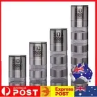 2 In 1 Salt Pepper Ginder Stainless Steel Manual Spice Mill for Outdoor Barbecue