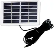 Fast Type-C Solar Charger Panel ? Lightweight 6V Solar Bank, Weatherproof Backup Battery Supply for Travel, Adventure, Backup Charging Station for Phones, Tablets, USB Devices