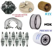 Tune Up Kit Filters Cap Wire Spark Plugs For CHEVROLET BLAZER V8 5.0L 1973 (for: Chevrolet)