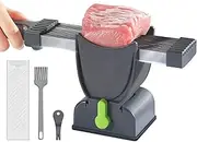 Thin Meat Slicer | Kitchen Cutter Manual Meat Cutter - Manual Fresh Meat Cutter Food Slicer, Thickness Adjustable Stainless Steel Cleaver for Beef Pork Salmon