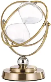 Hourglass Timer 60 Minutes Sand Timer: Antique Sand Clock 60 Minutes, Vintage...