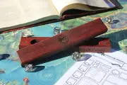 AUSTRALIAN MADE TIMBER DND TABLETOP RPG DICE VAULT/DICE BOX IN JARRAH