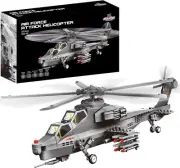 Attack Helicopter Building Block Set - 272 Pieces