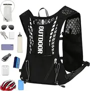 [Generic] Running Vest for Women | Running Bag for Phone - Portable, Quick-Dry, Fitness Supplies for Women and Men Outdoor Hiking Cycling Jogging