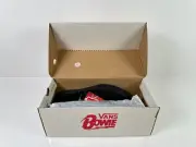 (NEW) Vans Bowie Classic Slip-On Blackstar/Black 5.0 Men 6.5 Women