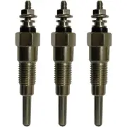 (3) Glow Plug Plugs Fits Kubota & Yanmar D750 D850 D950 B1500 B7100 B7001 B8200