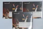 Three Alan Gilbert NY Philharmonic Concerto CD Bach Brahms Tchaikovsky Bruckner