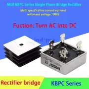 KBPC 15A 20A 35A AC To DC 12V 24V 10 PC New Single Phase Rectifier Bridge Module