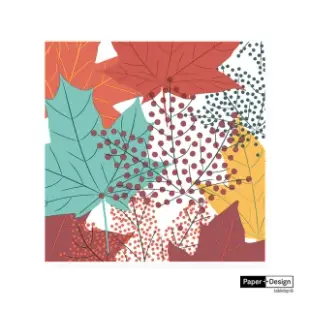 【Paper+Design】Modern Leaves(餐巾紙 蝶谷巴特 餐桌佈置)