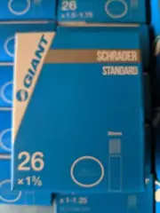 Giant bicycle tube - 26x1-3/8 - Schrader