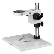 AmScope Super Large Microscope 12" Pillar Table Stand w/Focusing Rack Cast Steel