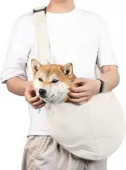 Dog Carrier Sling | Breathable Dog Shoulder Carrier,Lightweight Multi-Functional Pet Supplies for Travel Hiking Outdoor Daily Walk Public Transport Shopping