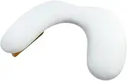 Garende Manicure Hand Rest Cushion for Nail Art, Portable Stand Pad for Table, White