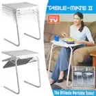 1x/2x FOLDABLE TABLE LAPTOP ADJUSTABLE TRAY BED PORTABLE DESK MATE TV DINNER