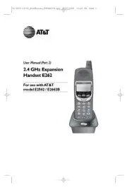 Operating Instructions for AT&T 2.4Ghz Corded/Cordless Answering System E2662B