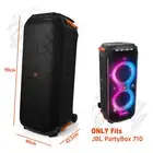 Fits JBL PartyBox 710 Heavy Duty Dustproof Protective Case Cover Black