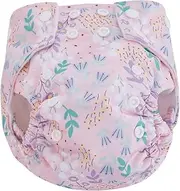 Big Softies Reusable Nappy with Insert Absorber, Flower