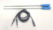 3pc-Laparoscopic Bipolar L-Hook 5mm & Cable S Best Quality Reusable Instruments