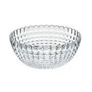 Guzzini Tiffany Plastic 25cm/3L Food/Salad Soup Bowl Meal Container Large Clear