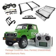 1/6 RC 4WD 2,4G Capo Crawler SIXER1 Painted Green Upgraded Rock Car Truck Light