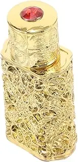 Portable Vintage Hollow Design Fragrance Bottle for Perfume Stylish Travel Storage Container for Unique Use and Gifting