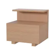 Bedside Table 1 Drawer - Pine