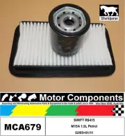 FILTER SERVICE KIT for SUZUKI SWIFT RS415 M15A 1.5L Petrol 02/05>01/11