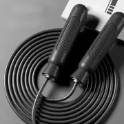 Jump Rope,Adjustable Length Steel Ropes with Ball Bearings, Suitable for Men