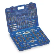 Westward Tap/Die Set,110 PC,HSS 1PZ38 Westward 1PZ38 190735756485 High Speed