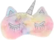 FOMIYES Blackout Eye Mask Unicorn Design Light Blocking Sleep Mask for Women Girls Comfortable Blindfold Eye Cover for Night