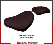 Seat saddle cover Nagy 413088+ logo T.I. for Honda CMX 1100 Rebel 2022 > 2023