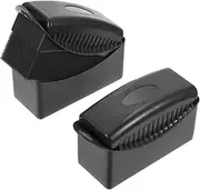 2Pcs Car Wheel Cleaning Brush Set Sponge Tire Applicator for Polishing and Waxing Ideal for Car Detailing and Maintenance