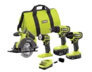 Ryobi ONE+ 18V Tool Combo Kit