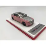 SCALE MINI MODEL 1/64 ROLLS ROYCE 粉銀限量款