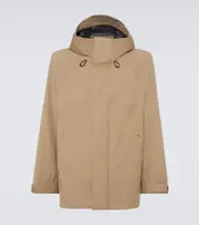 [Loro Piana] Loro Piana Wool-blend technical jacket AU 96 beige