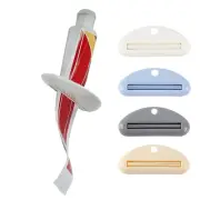 2PC Plastic Tube Squeezer Toothpaste Dispenser Holder Rolling Bathroom NEW-