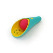 3pc Quut 15.6cm Cuppi Lagoon Green/YL/RD Beach Toys Shovel/Sieve/Ball for Kids